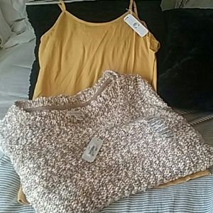 Oh So Cozy! Sweater Tank Combo